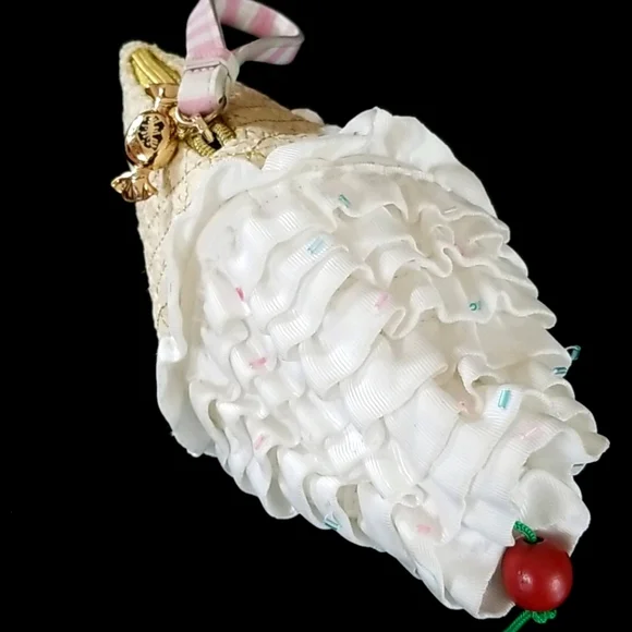 Betsey Johnson Kiss Me Till Ice Cream Wristlet - Picture 5 of 16